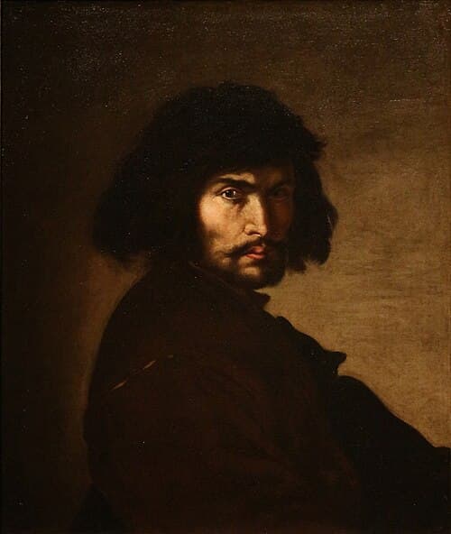 Portrait of Salvator Rosa, Italian artist (1615–1673)
