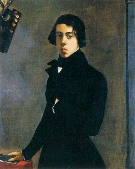 Portrait of Théodore Chassériau, French artist (1819–1856)