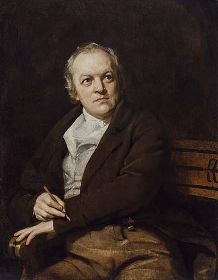 Portrait of William Blake, British artist (1757–1827)