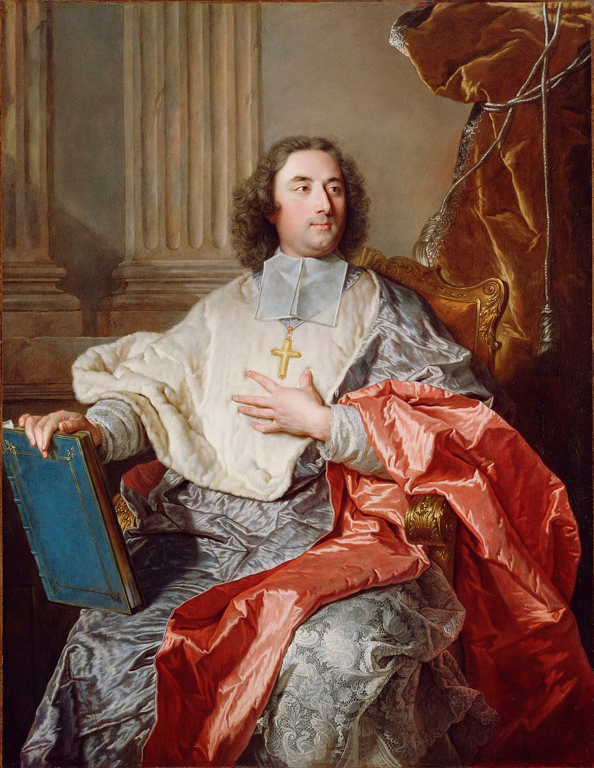 Charles De Saint Albin, Archbishop of Cambrai by Hyacinthe Rigaud