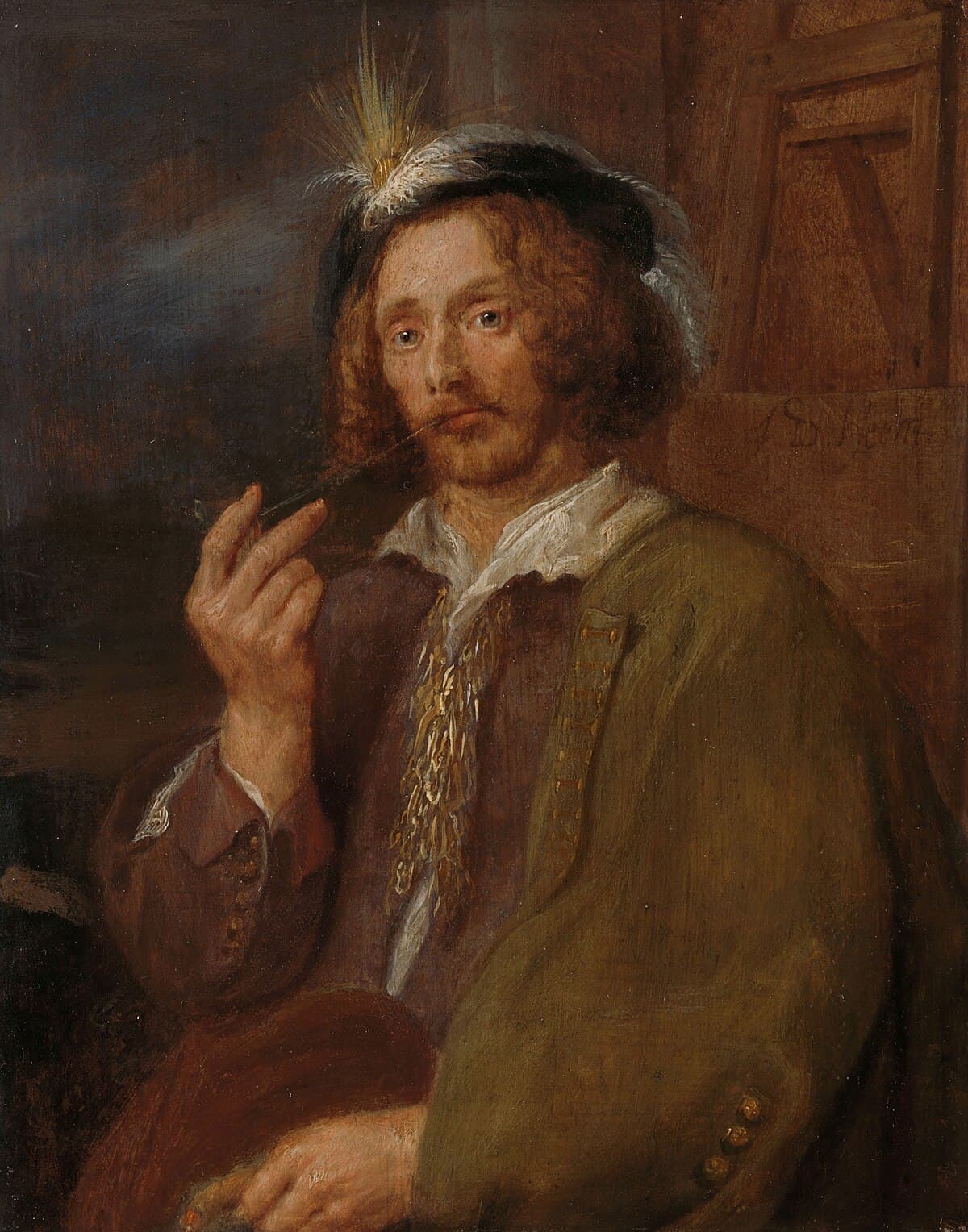 Jan Davidszoon de Heem by Adriaen Brouwer