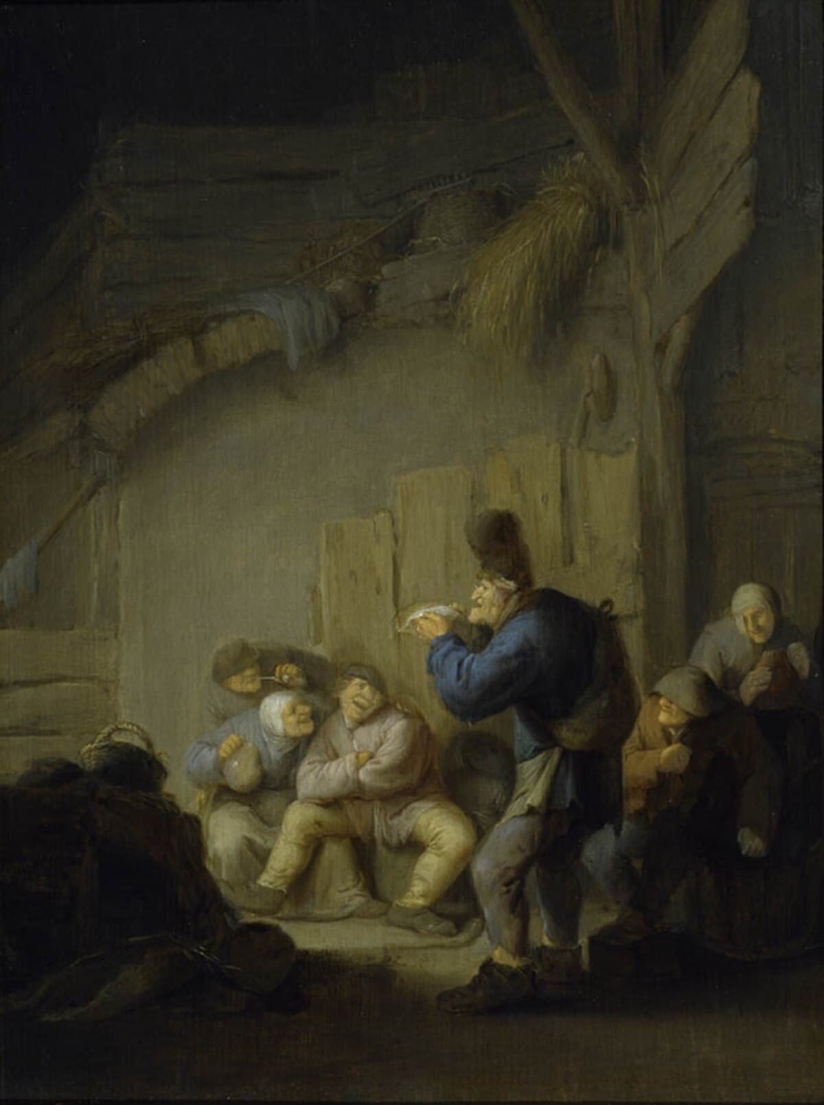 A Village Inn by Adriaen van Ostade