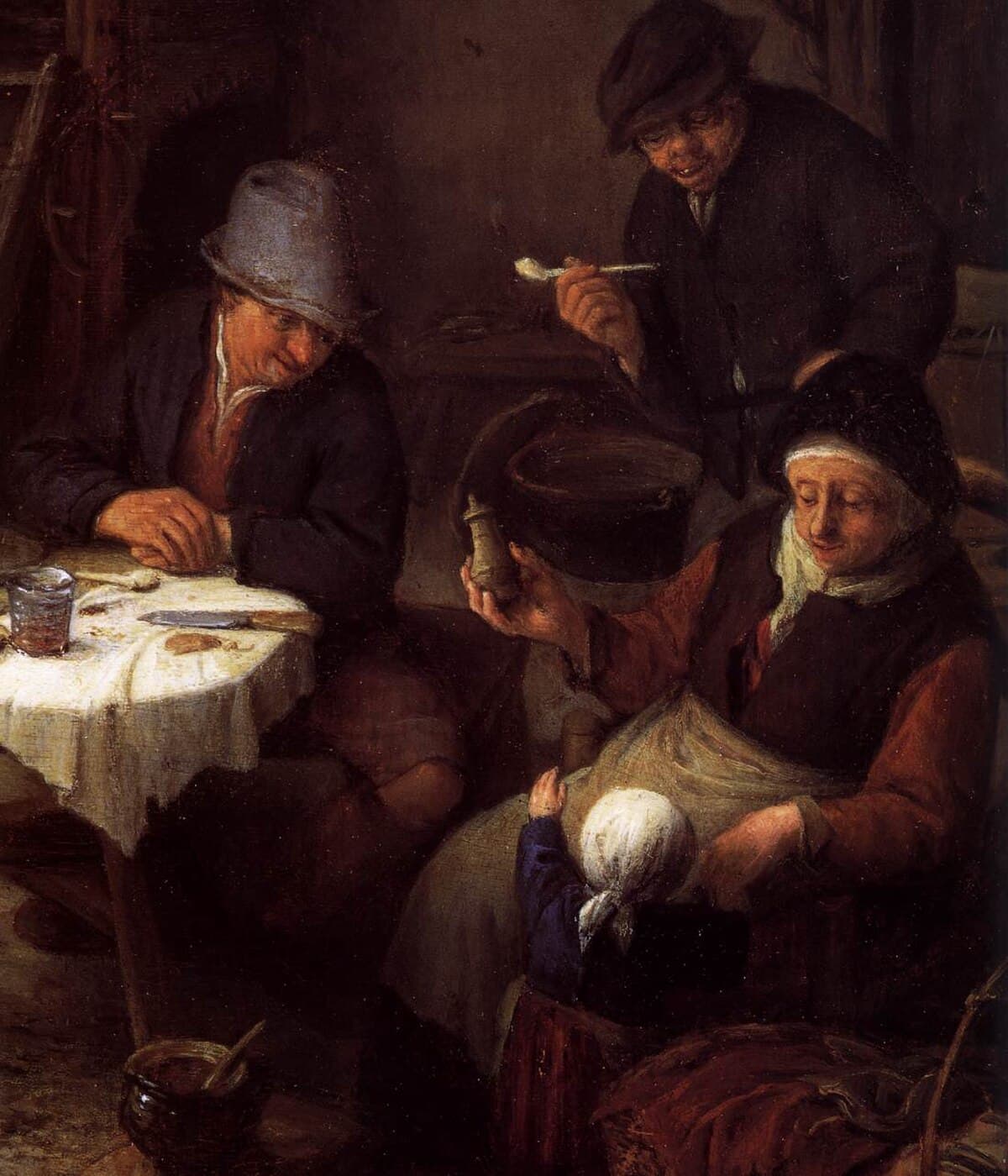 Interior with a Peasant Family