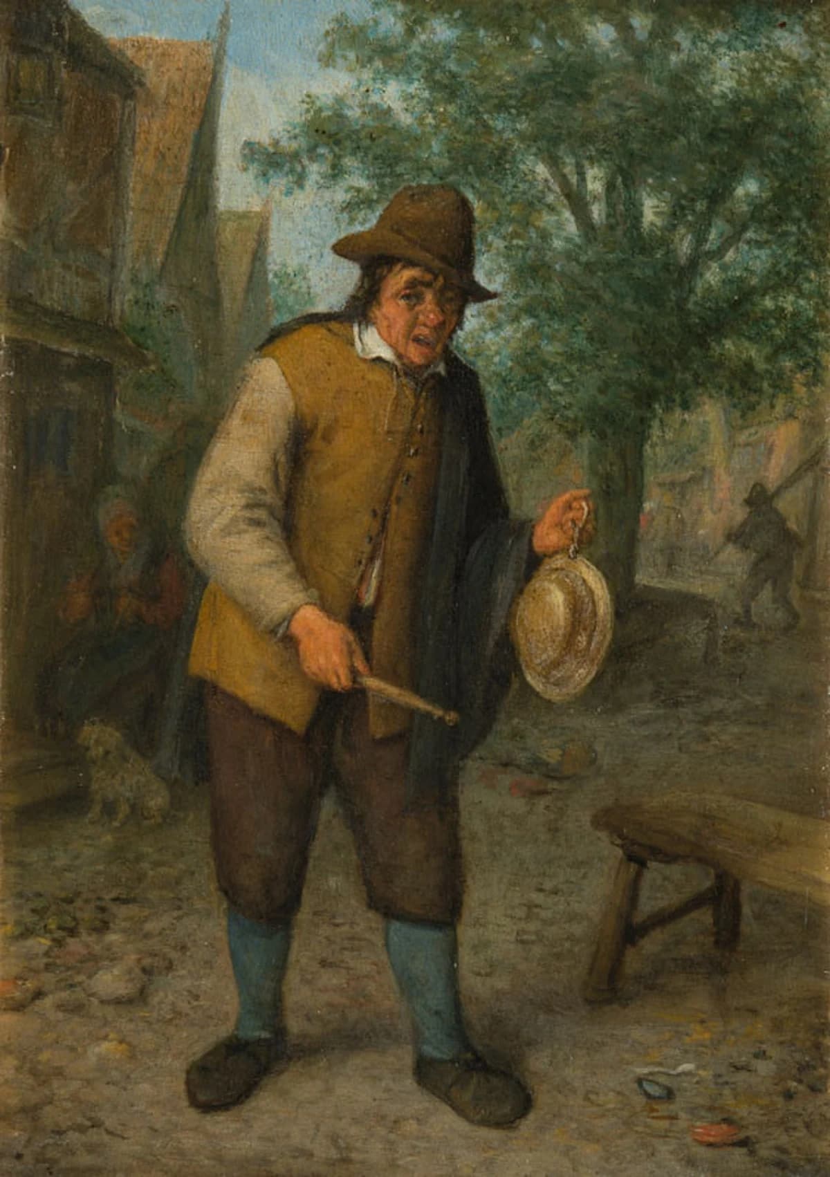 Sense of Hearing by Adriaen van Ostade