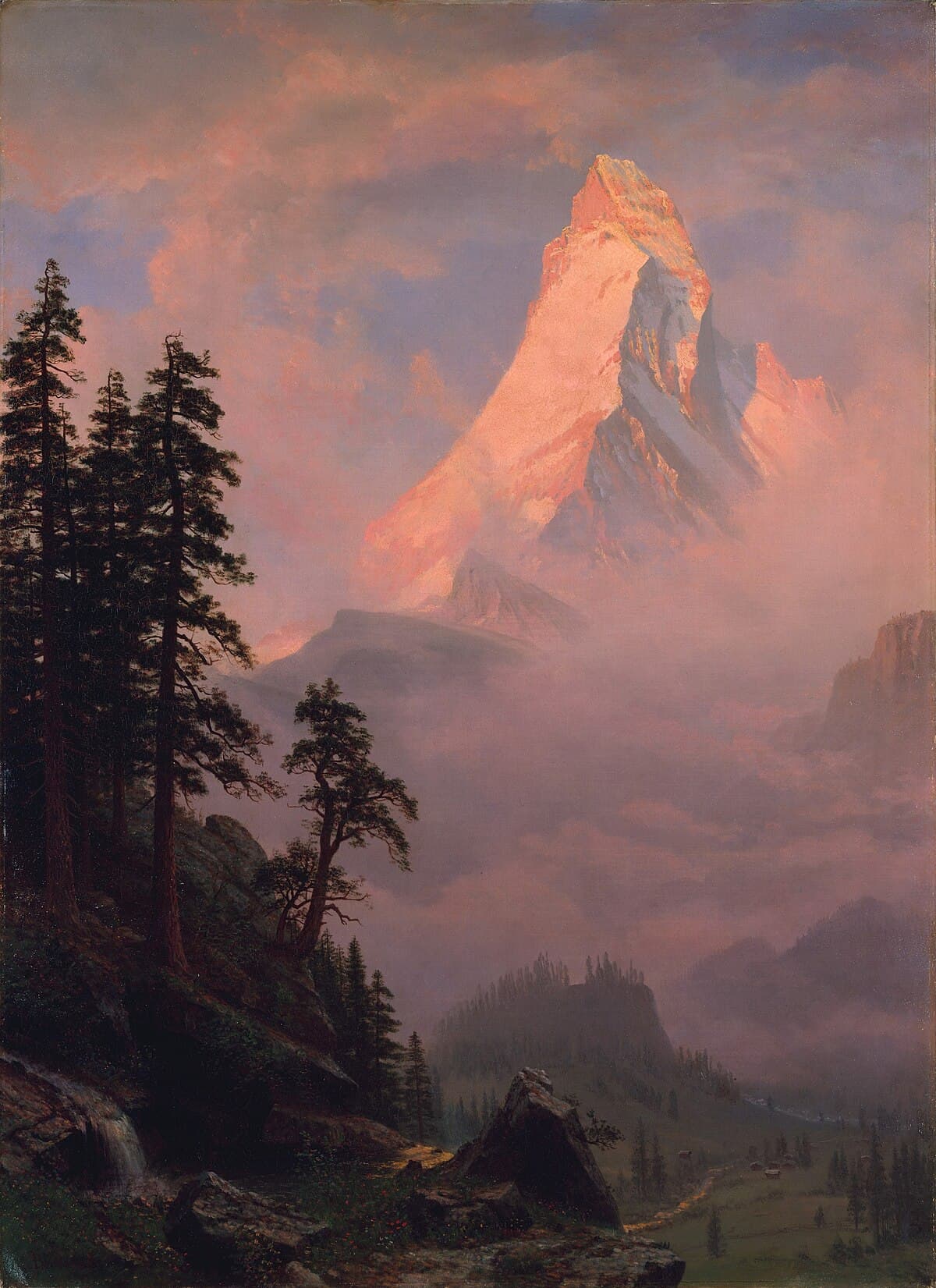 The Matterhorn by Albert Bierstadt