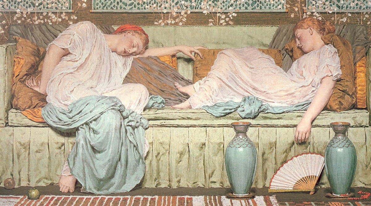 Apples by Albert Joseph Moore