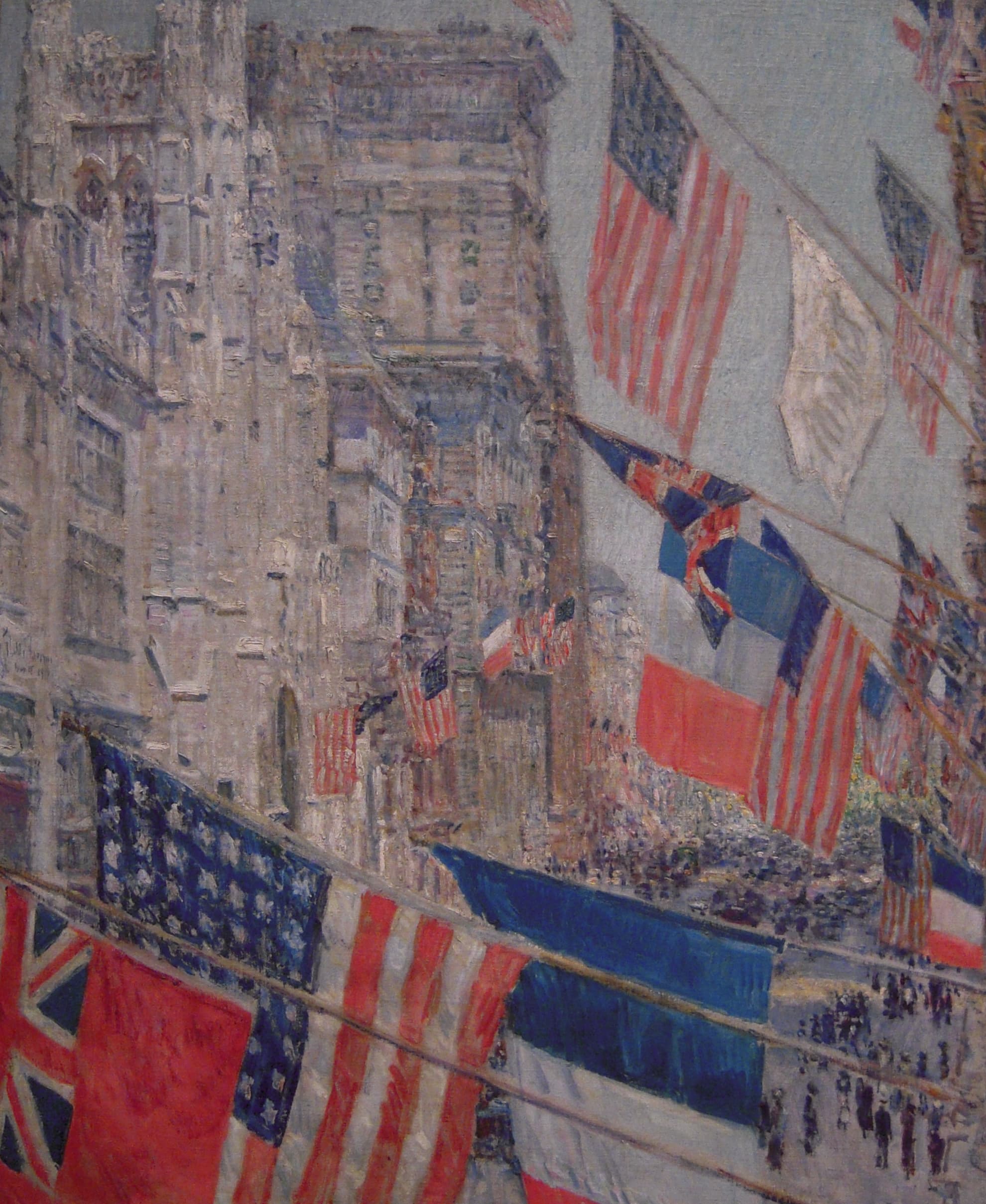 Allies Day, May 1917 by Childe Hassam