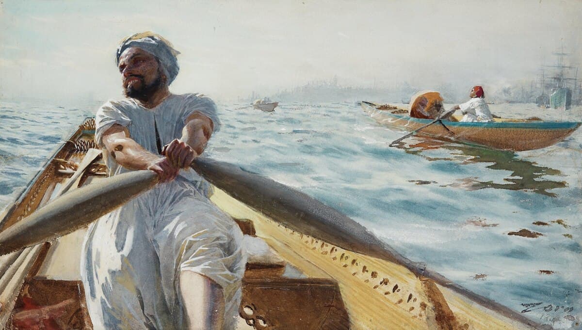 Kaikroddare by Anders Zorn