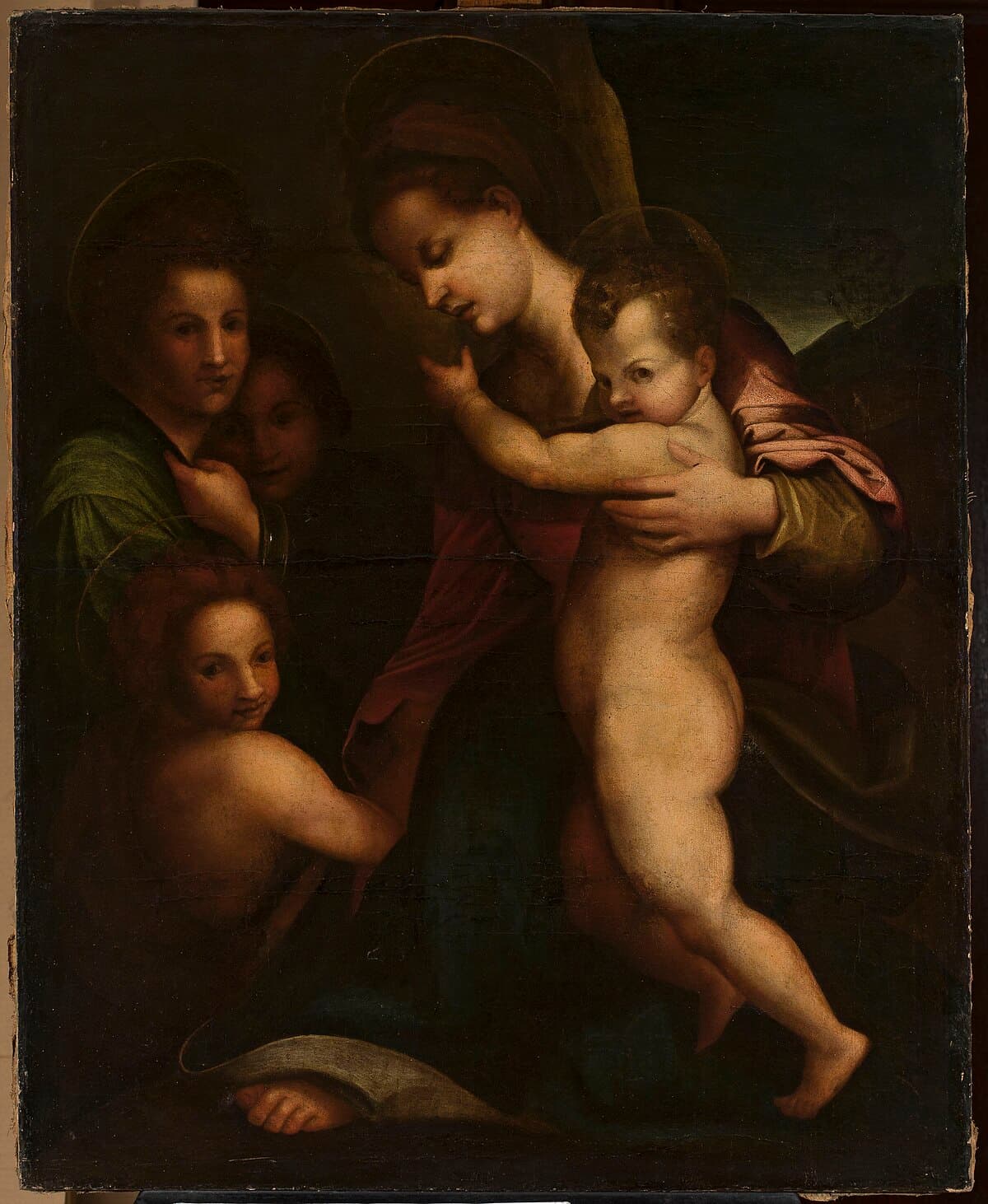 Madonna and Child with St. John the Baptist