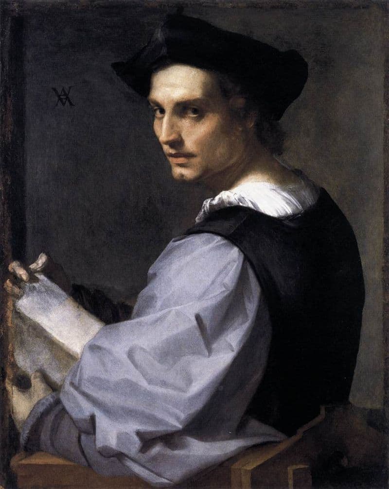 Portrait of a Young Man by Andrea del Sarto