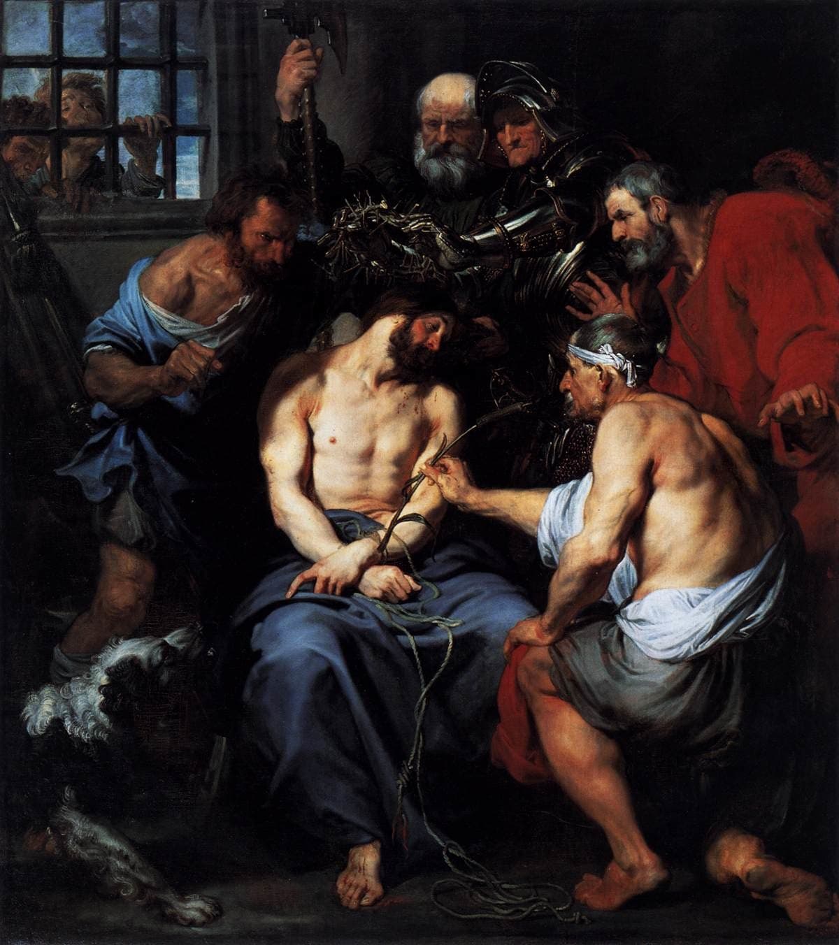 Crowning with Thorns by Anthony van Dyck