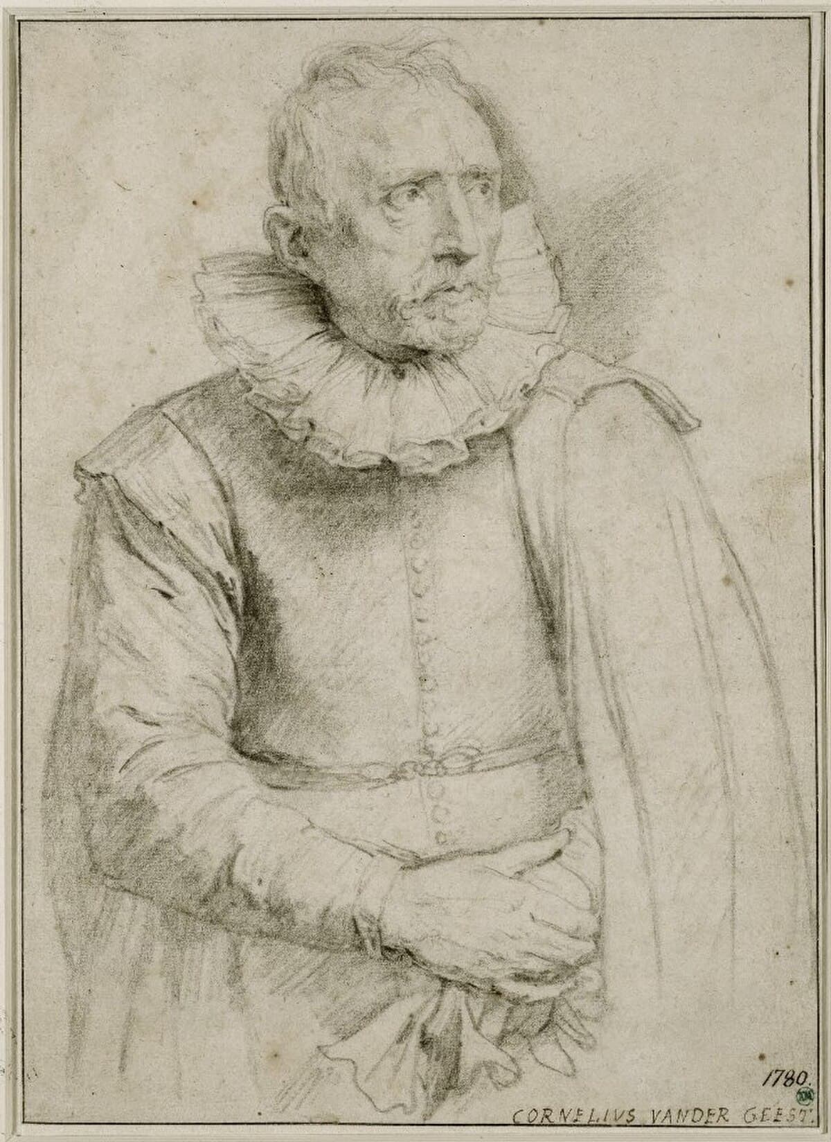 Portrait of Cornelis van der Geest by Anthony van Dyck