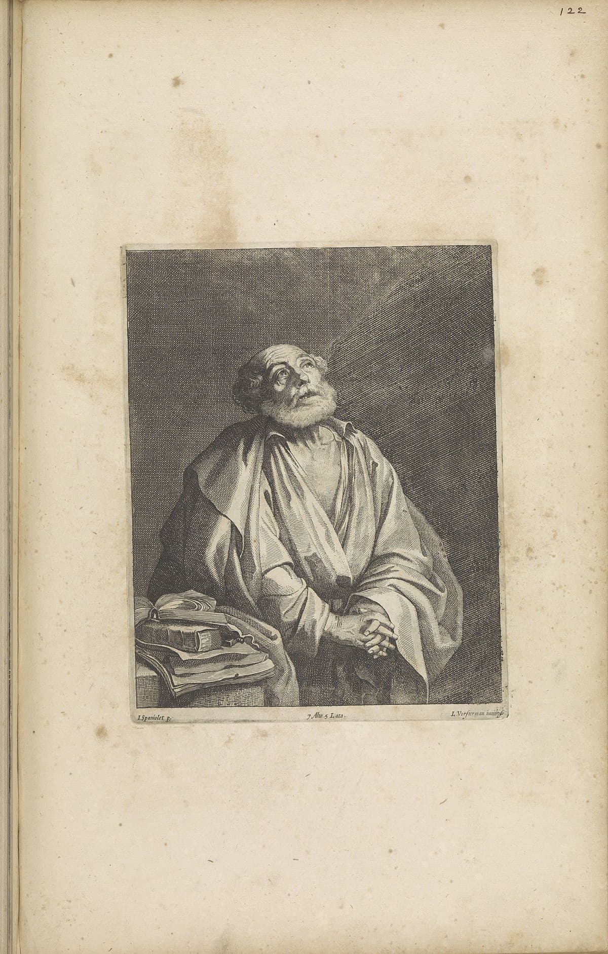 The Penitent Apostle Peter by Anthony van Dyck
