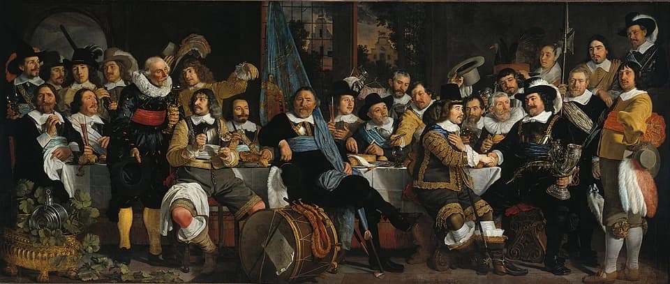 The Avenue at Middelharnis by Meindert Hobbema