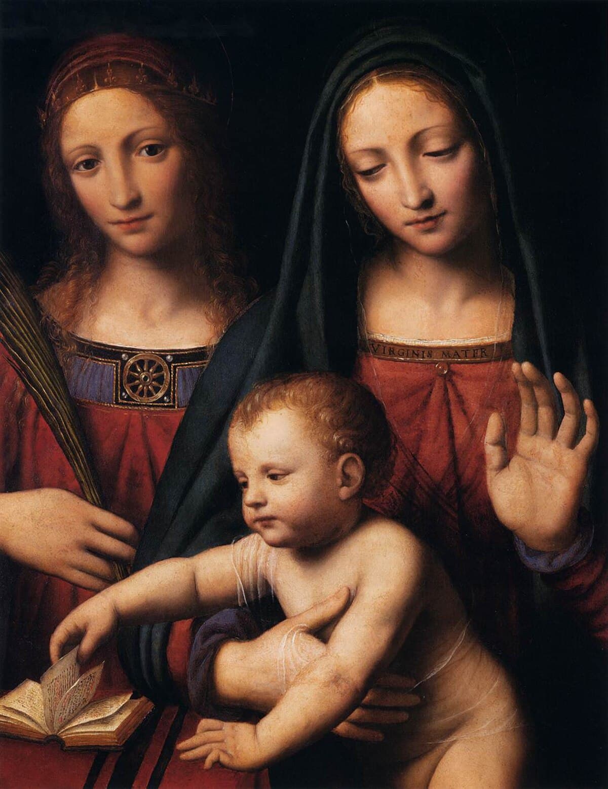 Saint Catherine by Bernardino Luini