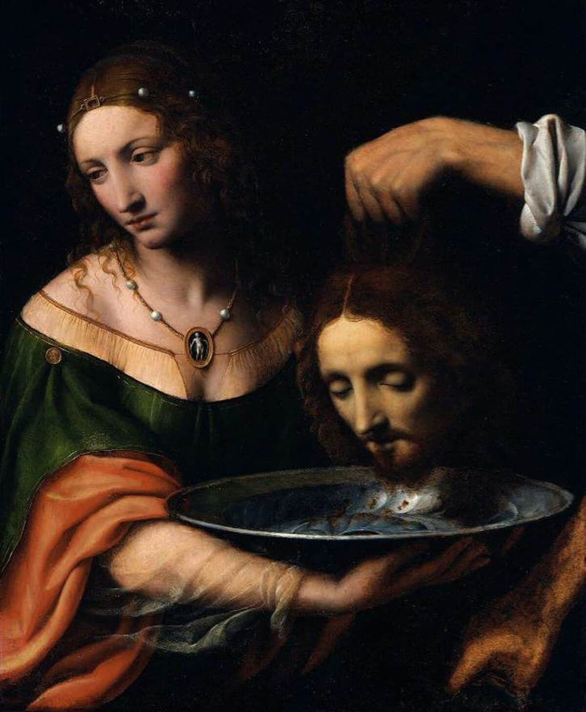 Salome with the Head of St. John the Baptist by Bernardino Luini