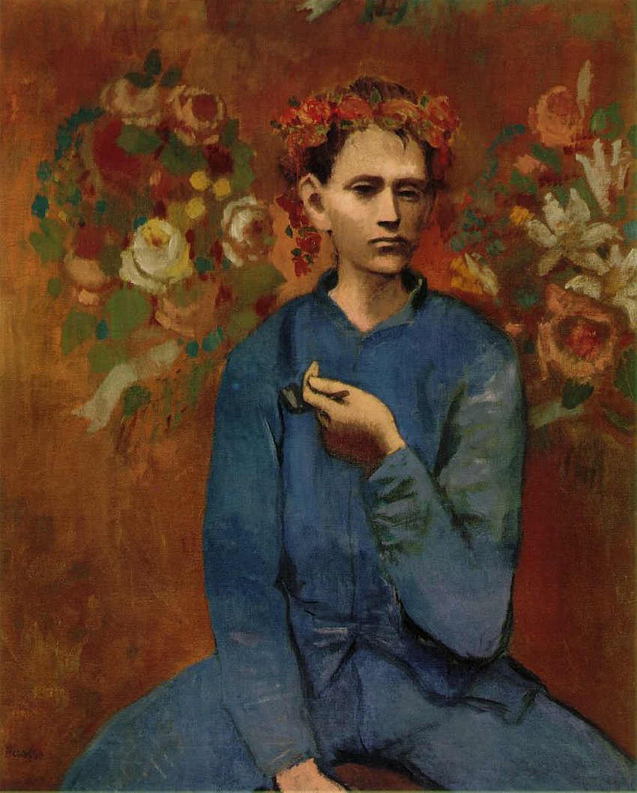 Garçon à la pipe (Boy with a Pipe) by Pablo Picasso