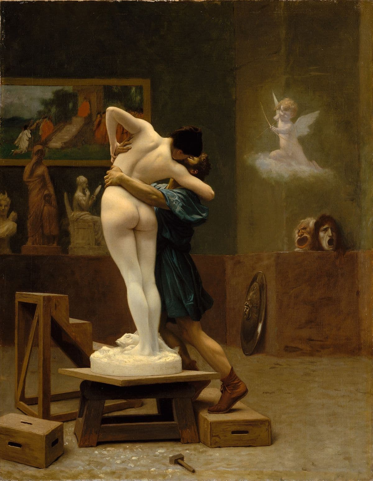 Galatea and Pygmalion by Bronzino