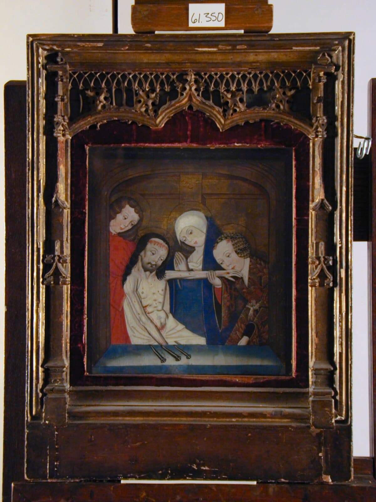 The Dead Christ with the Virgin and St. Mary Magdalene by Bronzino