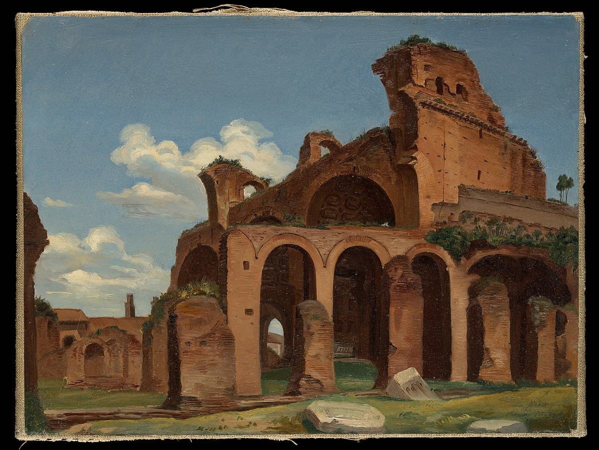 Rome, the Basilica of Constantine