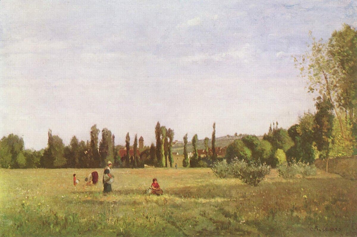 La Varenne de St. Hilaire by Camille Pissarro