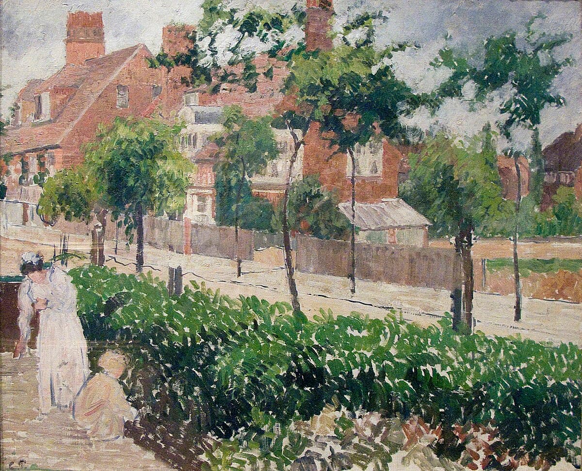 The Road by Camille Pissarro