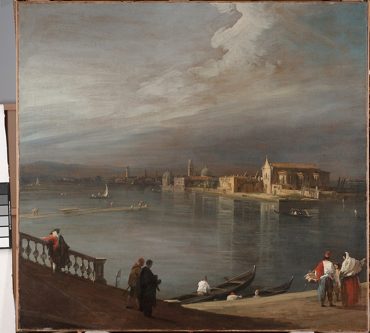 San Cristoforo, San Michele & Murano by Canaletto