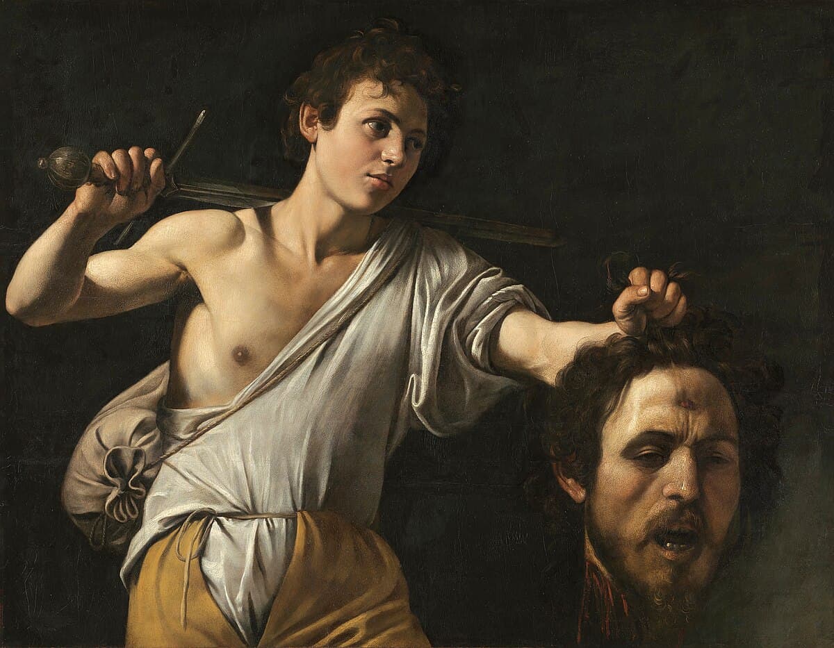 David and Goliath by Caravaggio