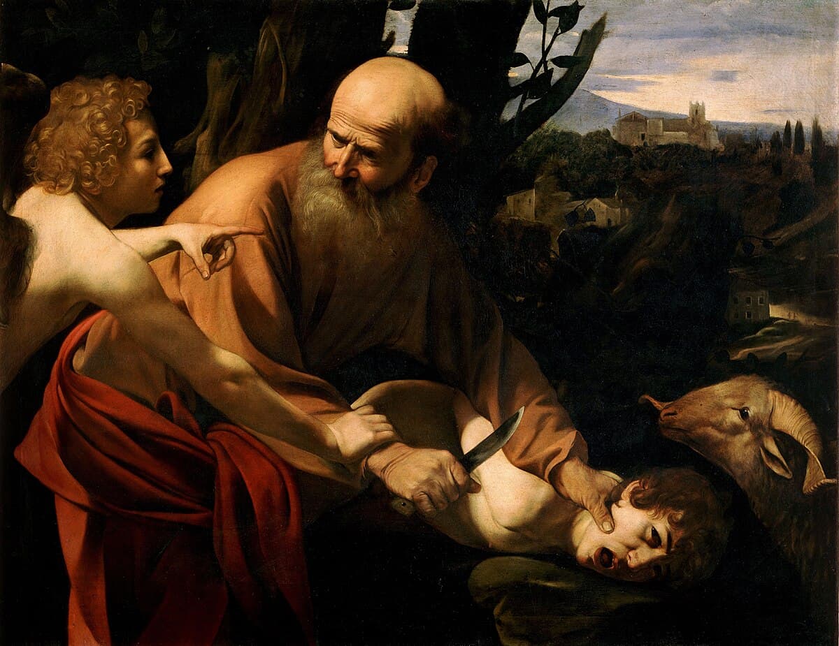 Sacrifice of Isaac by Caravaggio