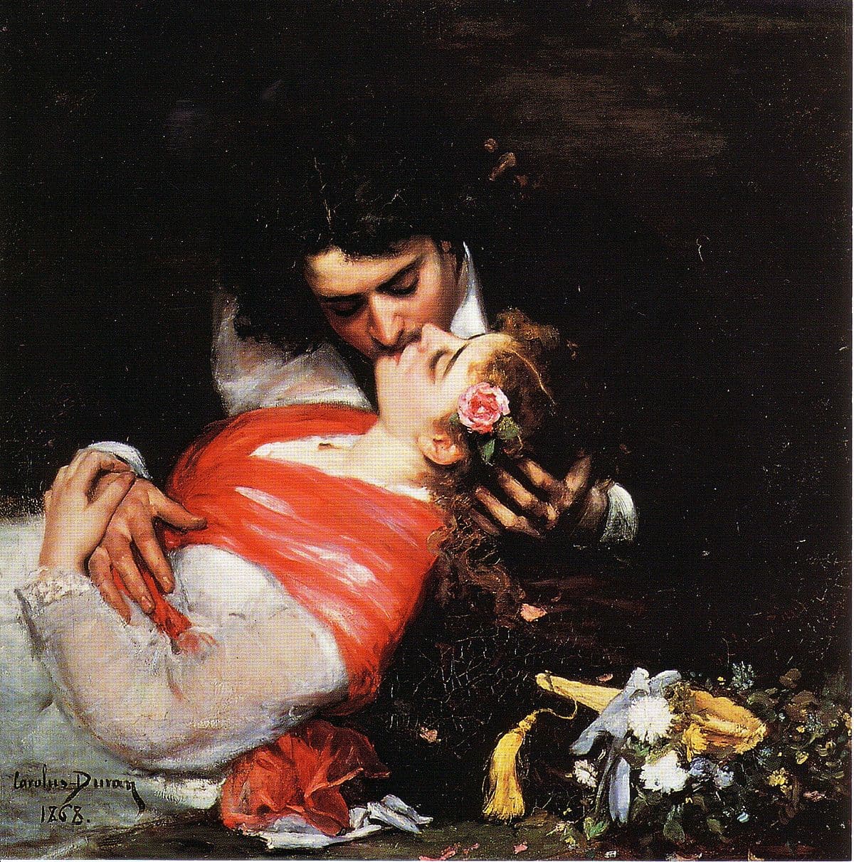 Le Baiser by Carolus-Duran