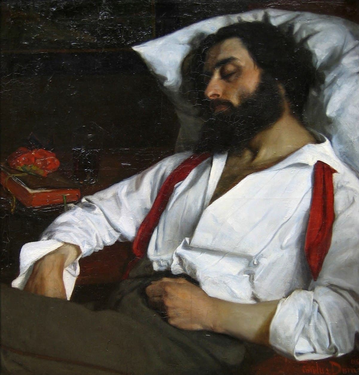 Sleeping Man by Carolus-Duran