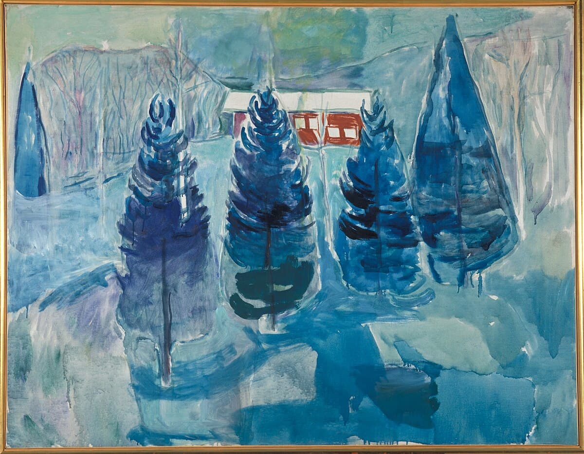 Red Houses by Chaim Soutine