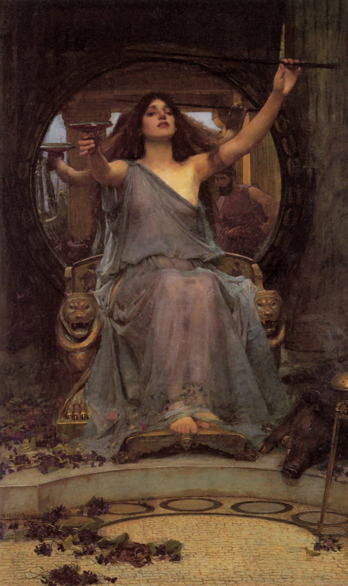 Circe Offering the Cup to Ulysses by John William Waterhouse