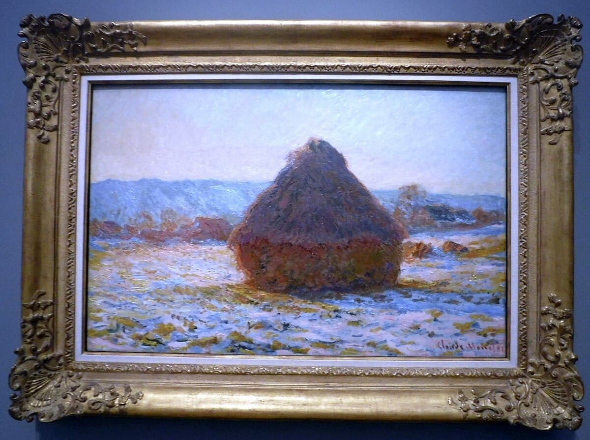 Grainstack by Claude Monet