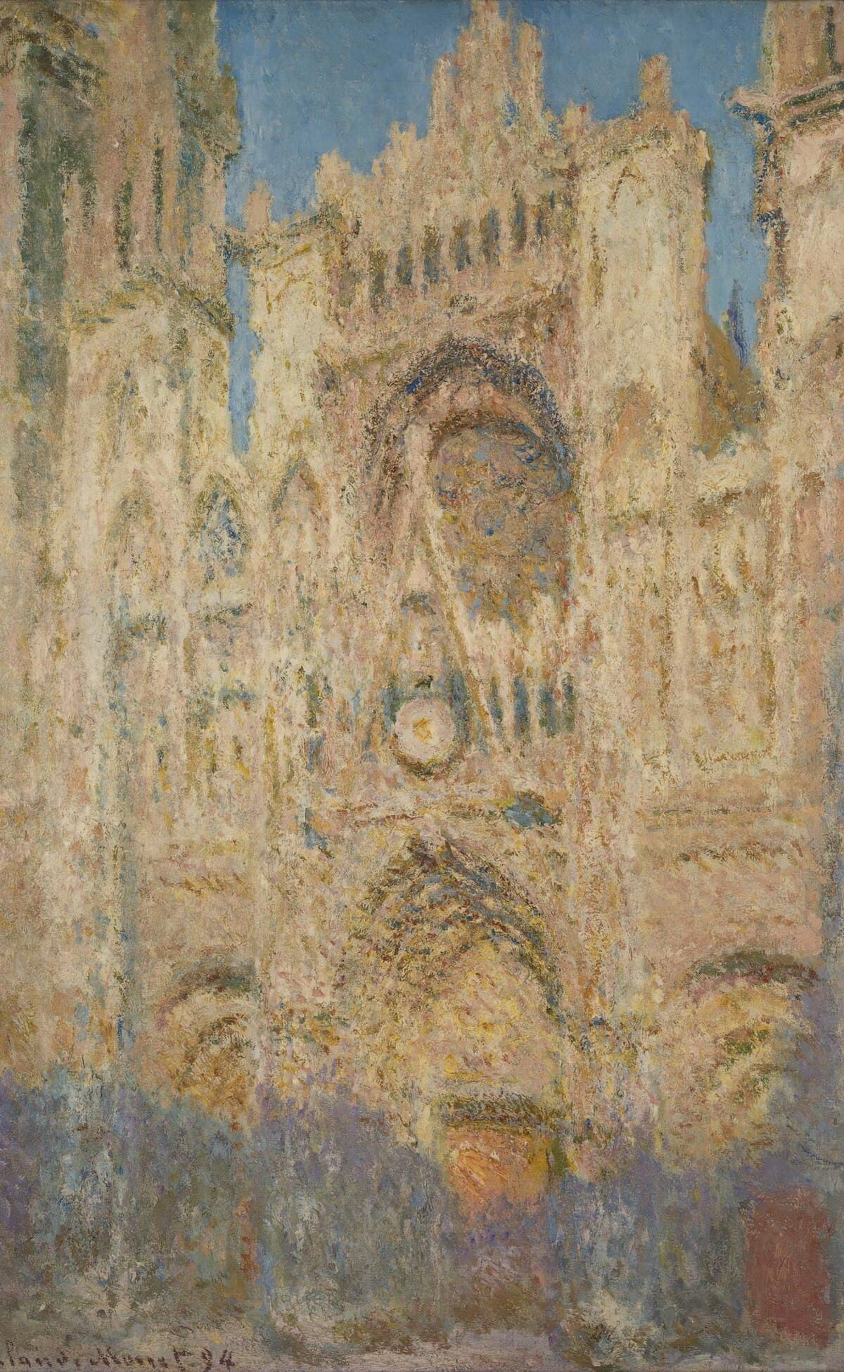 Rouen Cathedral by Claude Monet
