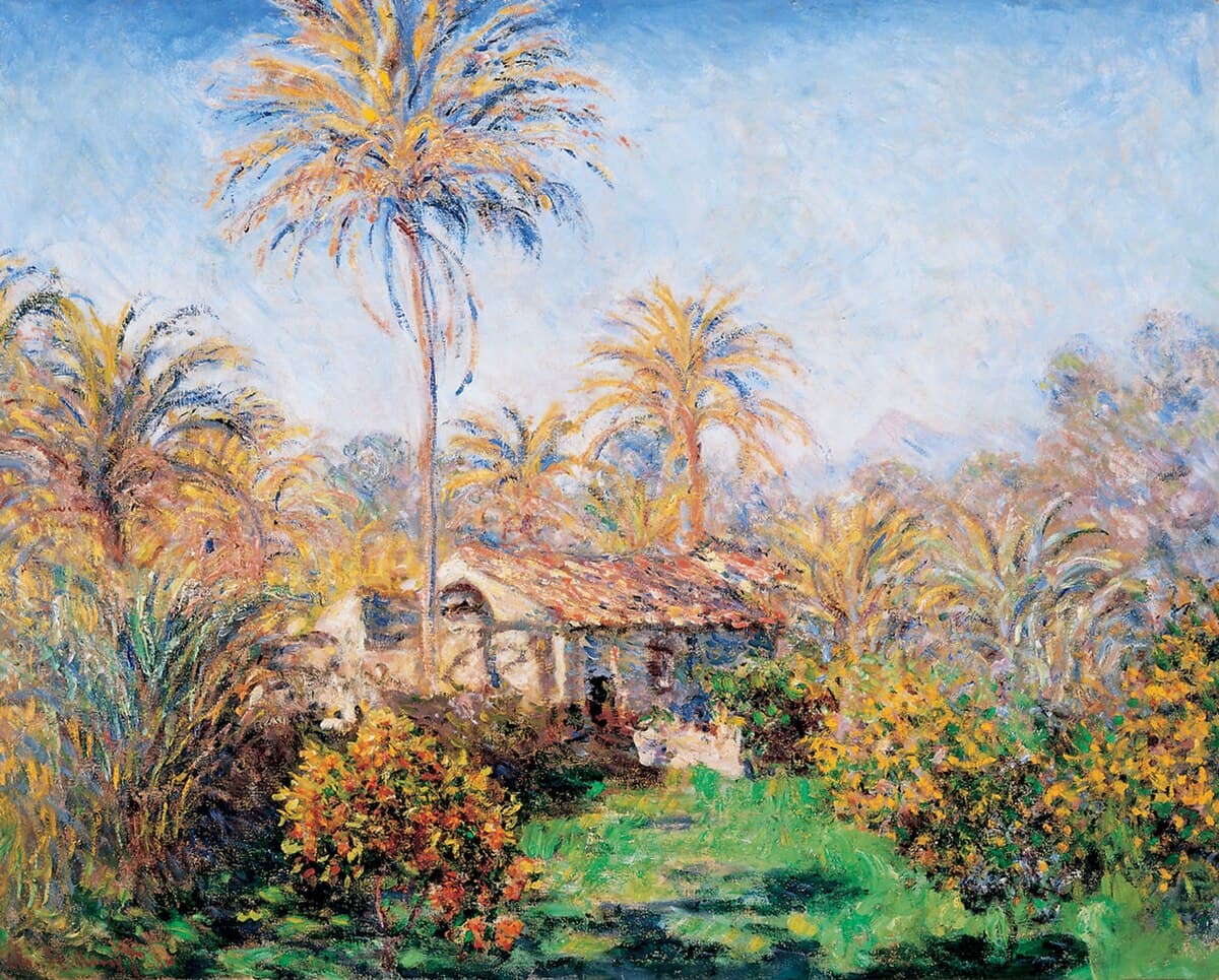 Small Country Farm in Bordighera by Claude Monet