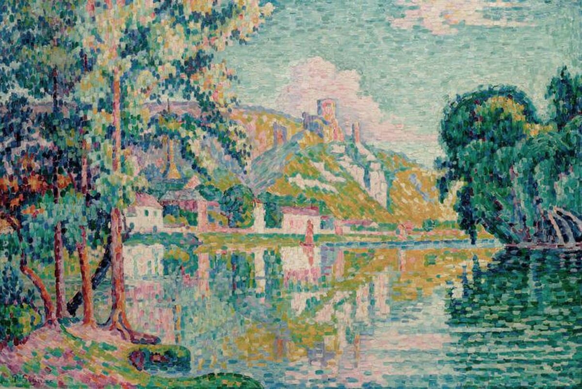 The Castle in Antibes by Claude Monet