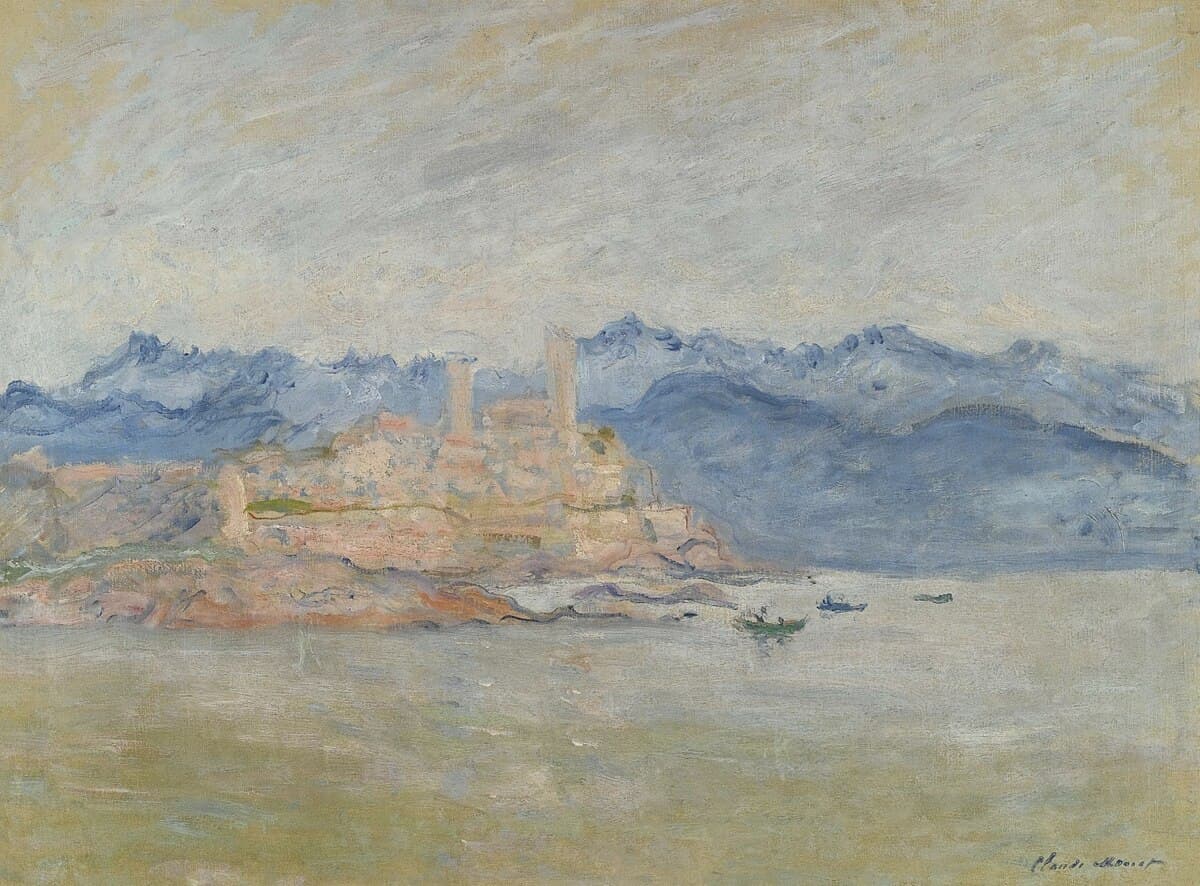 The Old Fort at Antibes by Claude Monet
