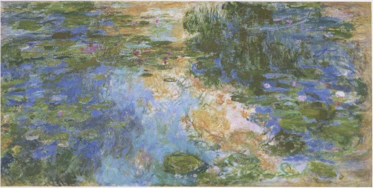 The Water Lily Pond X by Claude Monet