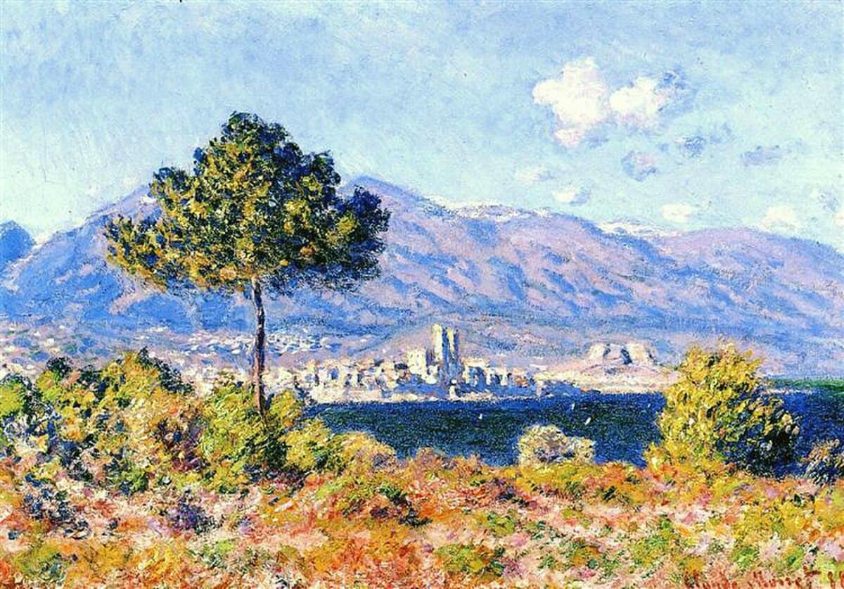 View of Antibes from the Plateau Notre-Dame by Claude Monet