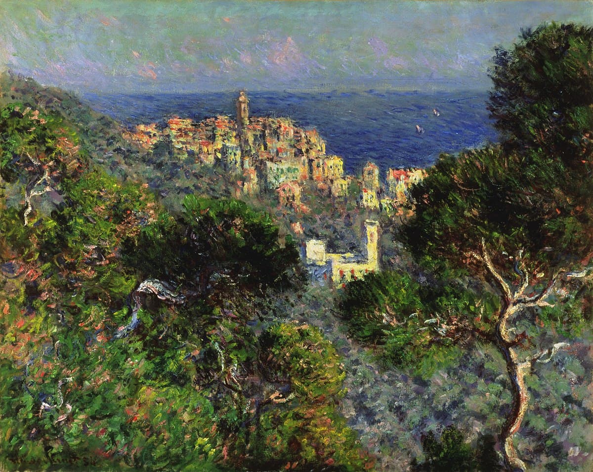 View Of Bordighera by Claude Monet