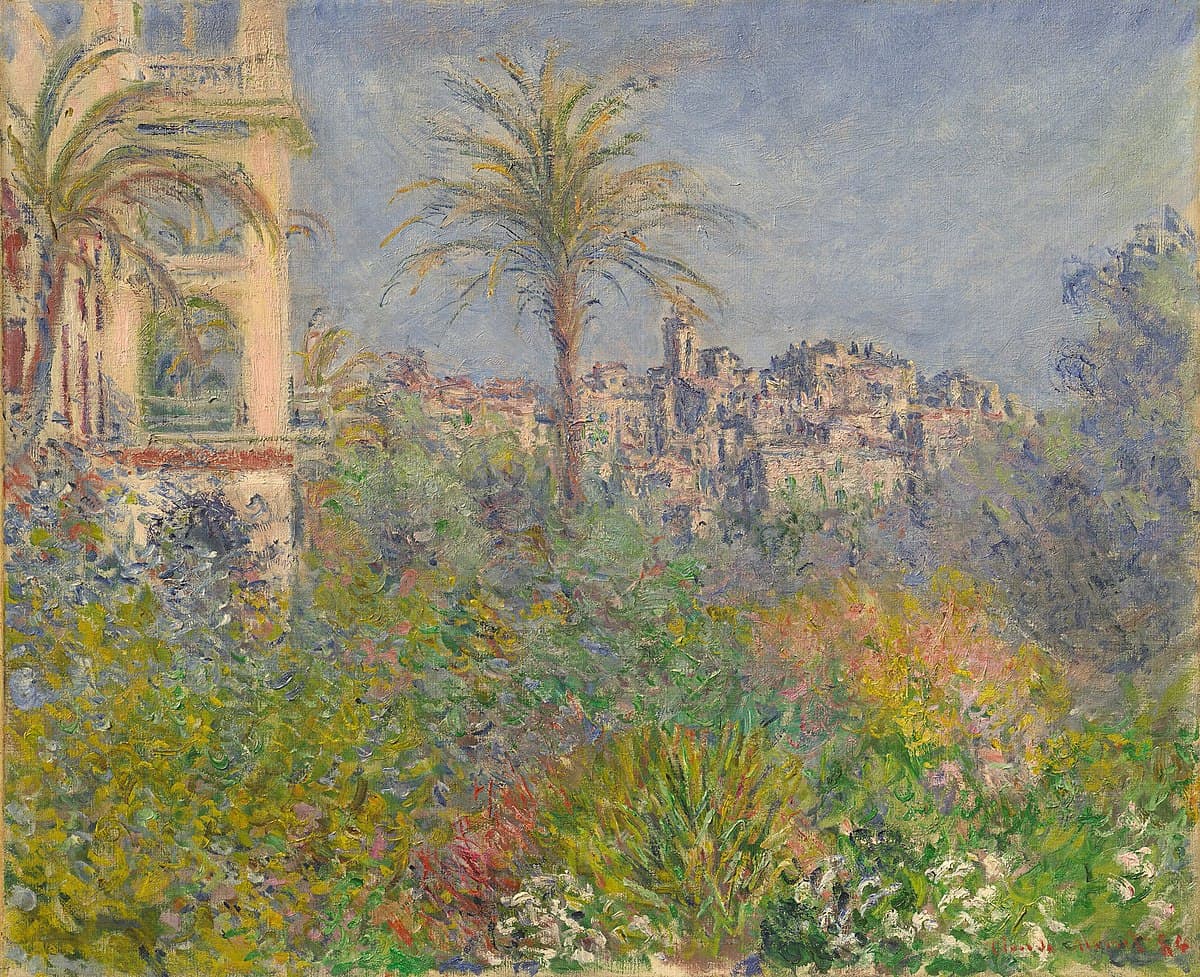 Villas at Bordighera by Claude Monet