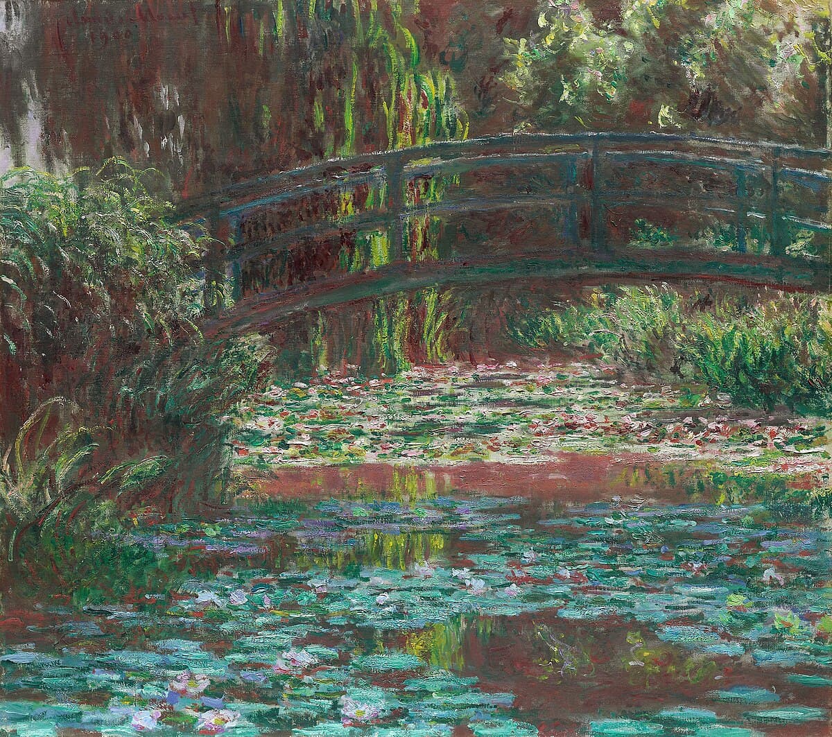 Water Lily Pond at Giverny by Claude Monet
