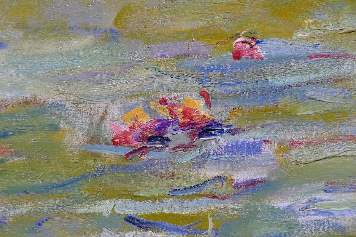 Water Lily Pond by Claude Monet