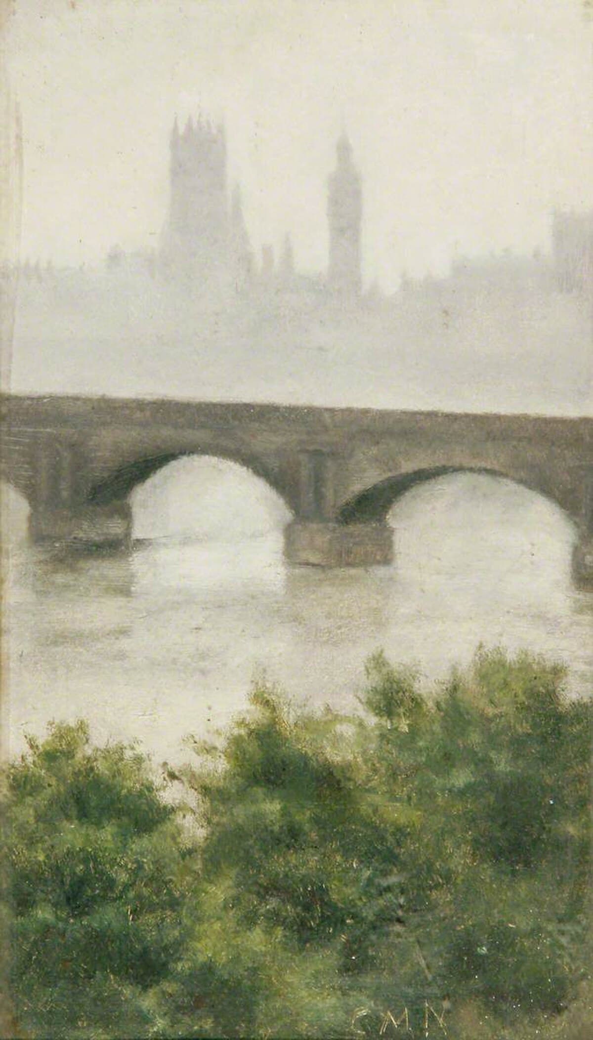 Waterloo Bridge, London by Claude Monet