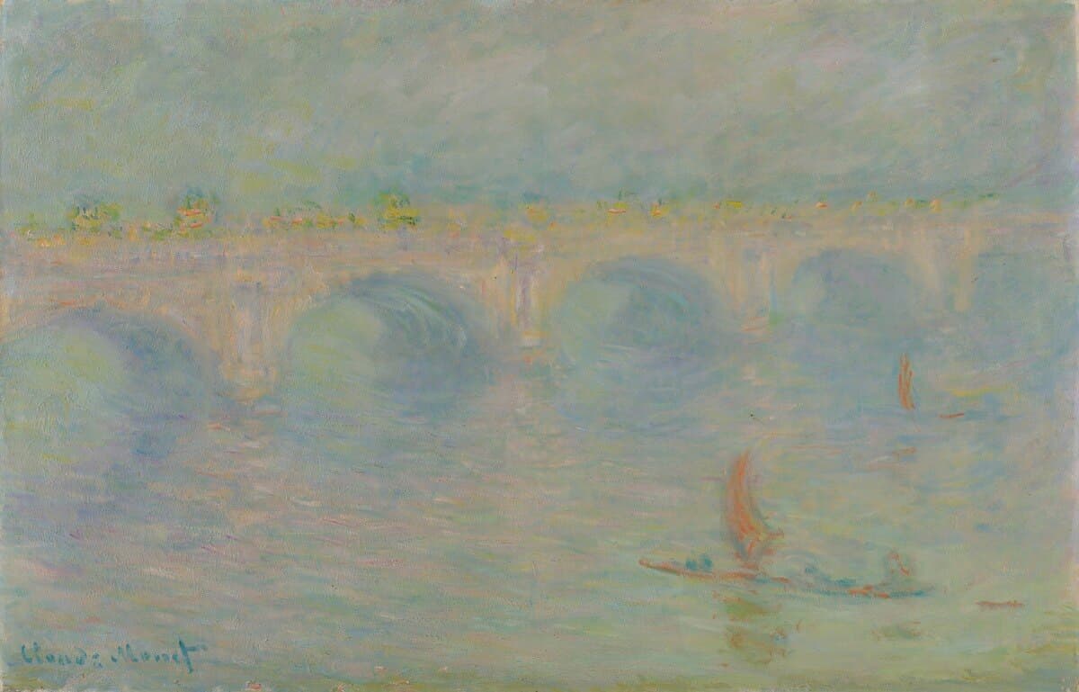 Waterloo Bridge by Claude Monet