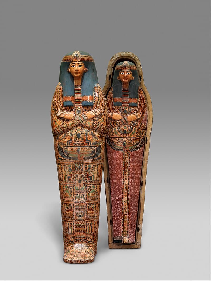 Coffin Set of Henettawy by Ancient Egyptian (Unknown)