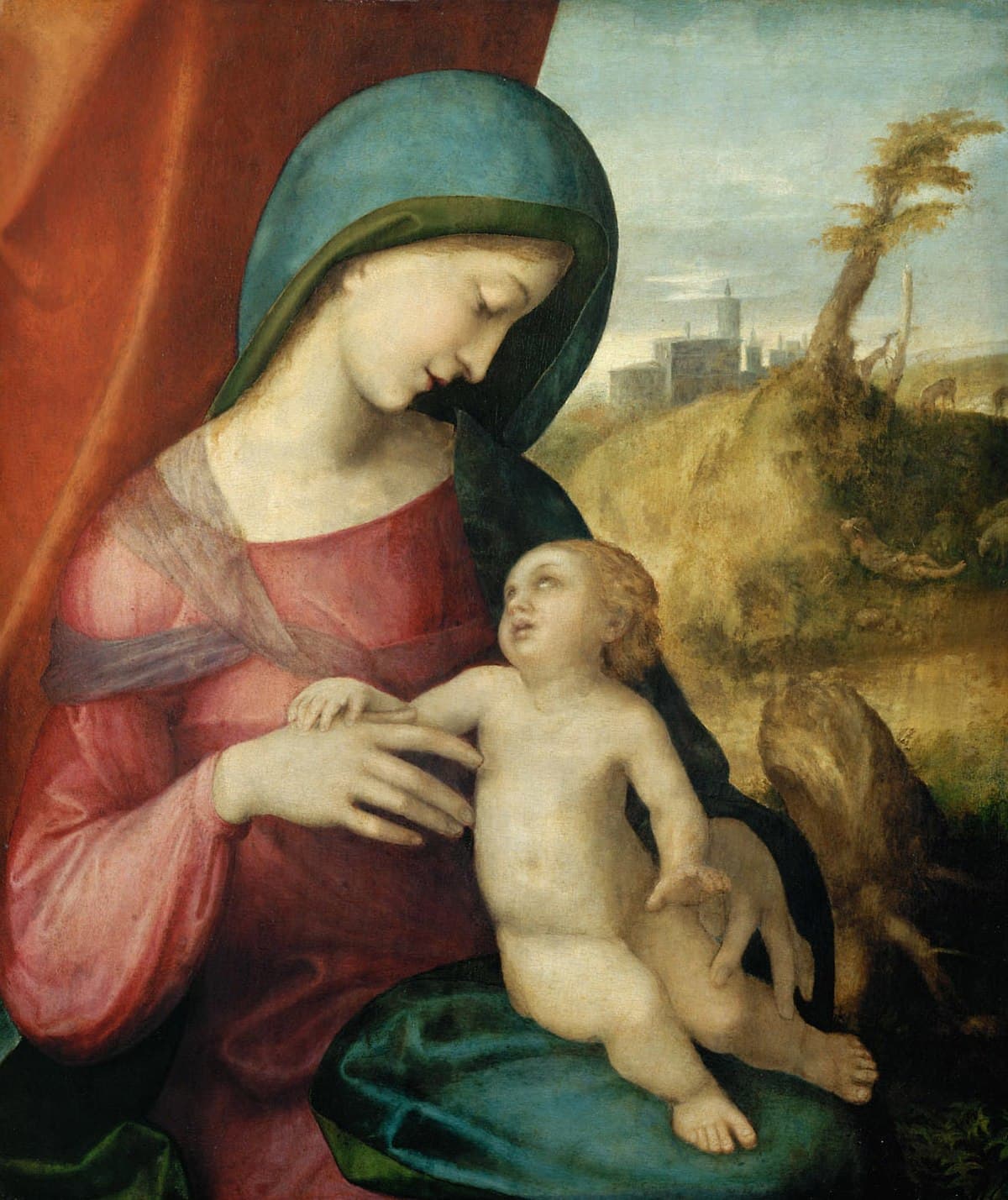 Madonna and Child by Correggio