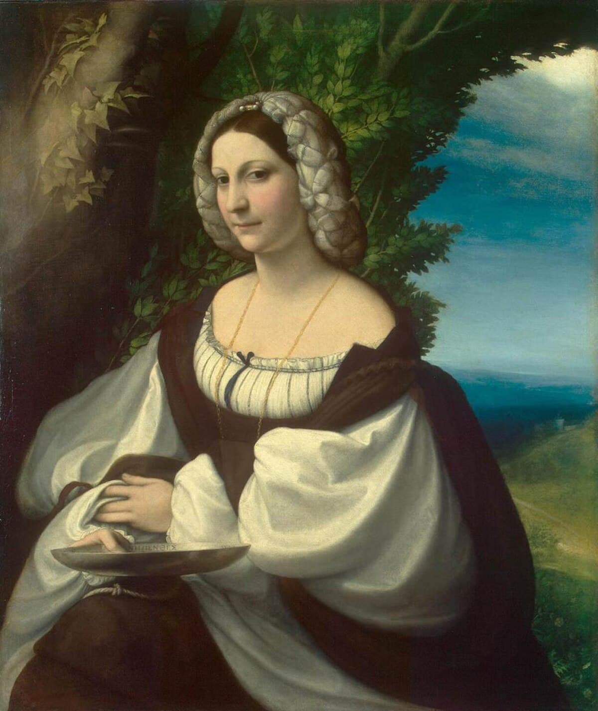Portrait of a Gentlewoman by Correggio