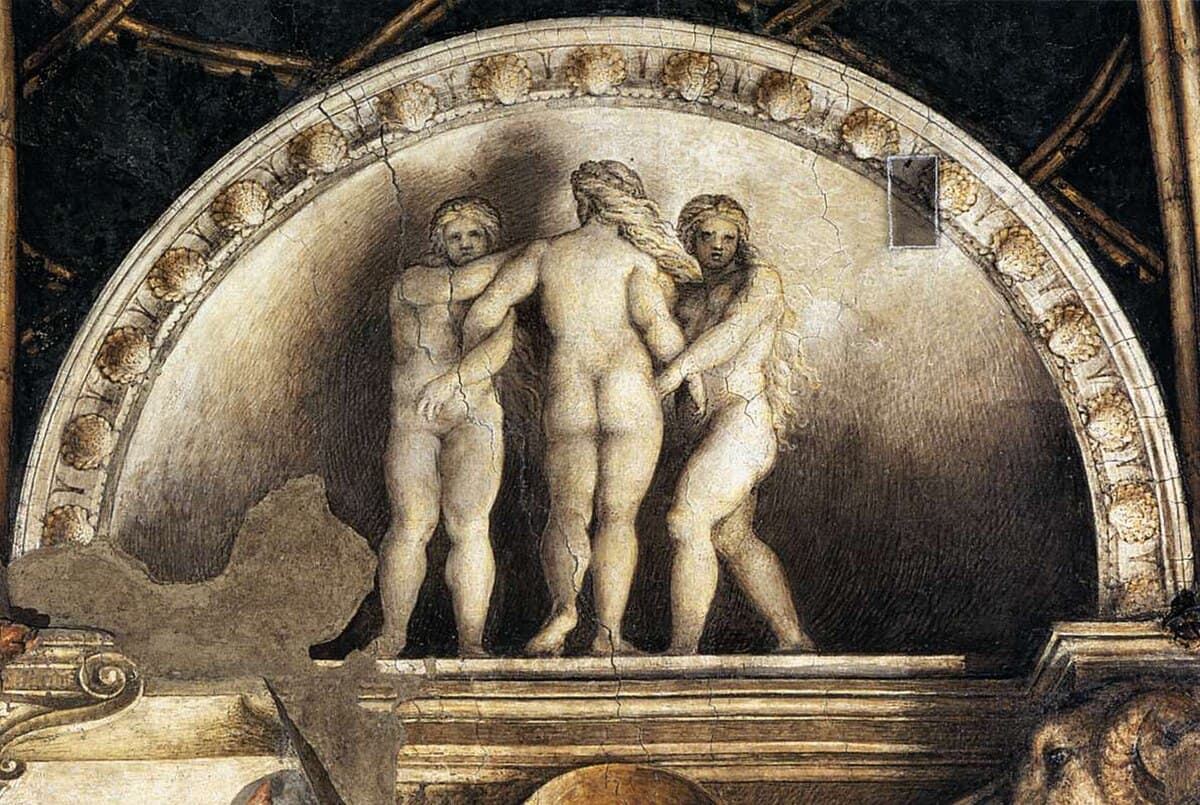 Three Graces by Correggio